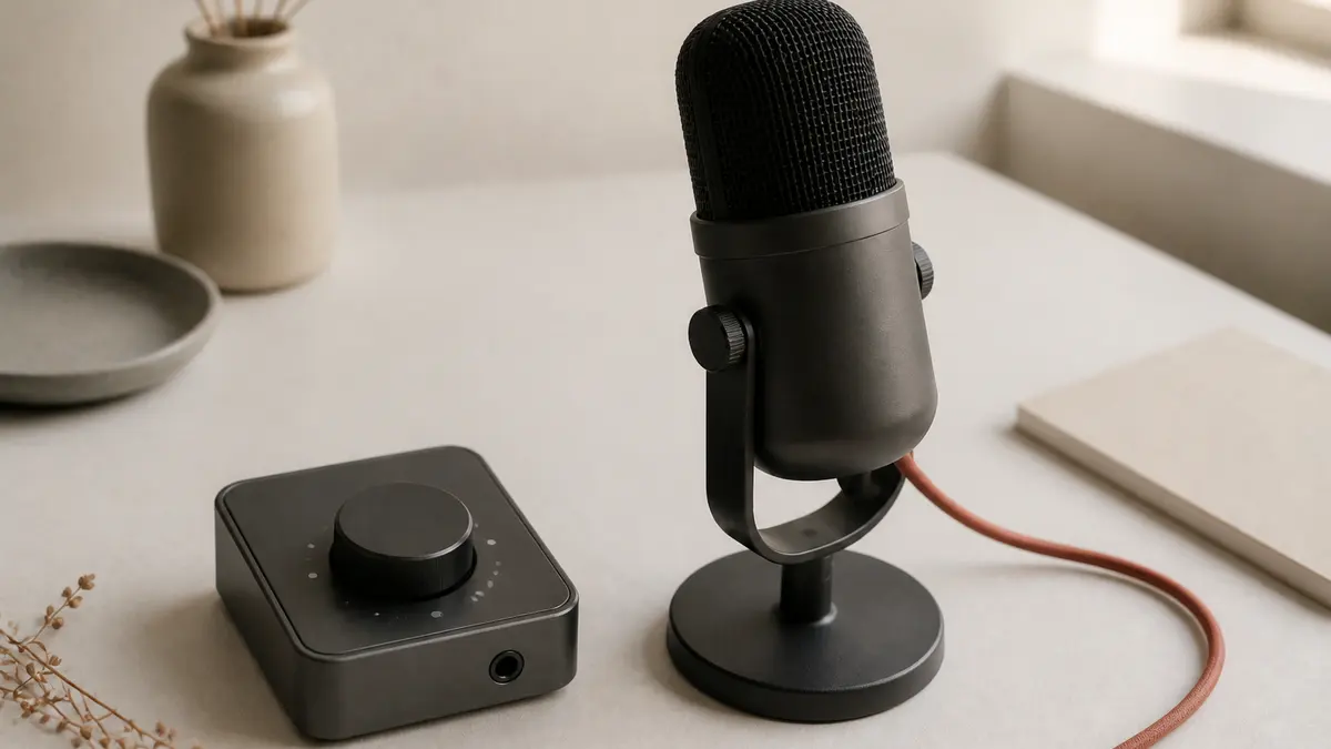 Speaker test tool showing the test sound selector and tool volume at twenty-five percent
